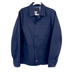 NWT Ted Baker Men’s Button Jacket Navy Blue Size 3 (Medium)